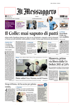 Il Colle: mai saputo di patti