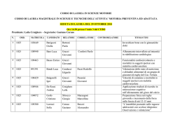 Elenco laureandi - Universit&agrave; degli Studi di Ferrara