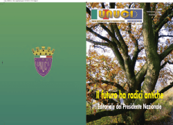 Editoriale del Presidente Nazionale