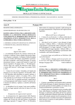 PDF, 470.6 KB - Bollettino Ufficiale della Regione Emilia