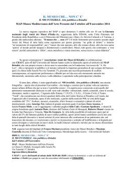 Il comunicato stampa - UIL Scuola Brindisi