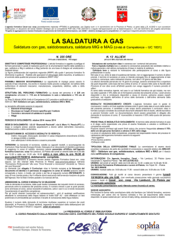 manifesto saldatura - Comune di Pieve a Nievole