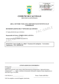 PAP-01058-2014 - Comune di Calvello