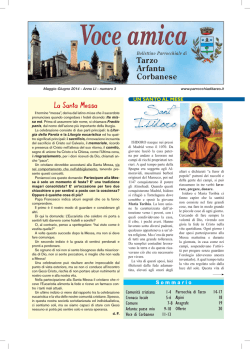 2014-3 - Parrocchia della Purificazione della Beata Vergine