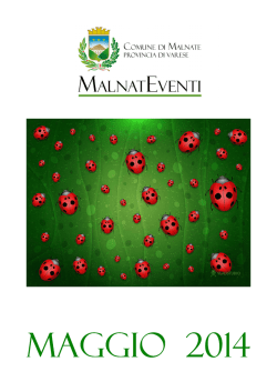 MalnatEventi Maggio 2014