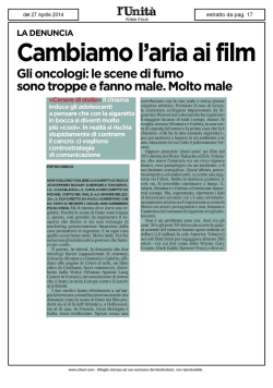 ︎ Scarica il pdf - Scienza in Rete