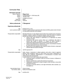 Pos. Org. Corsi Filippo