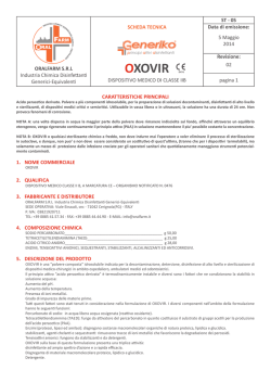 Oxovir scheda tecnica