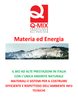 Materia ed Energia - Italprogetti Srl
