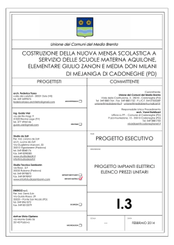 I.3 Elenco prezzi unitari imp.elettrici