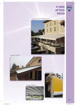 Attico, Patio e Pergola COVER LUX