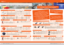 scarica il documento e scopri i dettagli di questa offerta