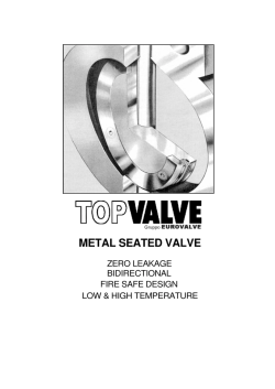 Triple Offset Metal Seated