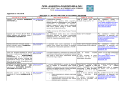 Foglio CESIL al 14-03-2014