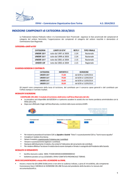norme organizzative campionati giovanili fipav