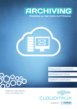 Brochure Imail Archiving