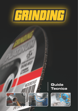 Grinding - Guida Tecnica - Gallisaj Mauro Rappresentanze