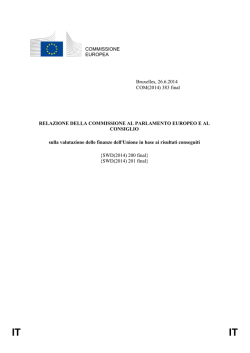 COM(2014)383/F1 - IT - European Commission