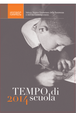 Brochure didattica - ToscanaNovecento
