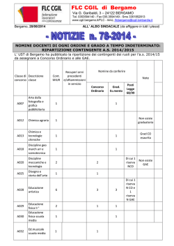 ripartizione contingente 2014/2015.