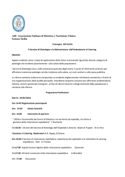 ADI Associazione Italiana di Dietetica e Nutrizione Clinica Sezione