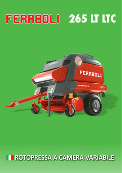 Leaflet 265 LT-LTC - Maschio Gaspardo