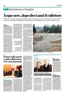 Collettore della Val Serina