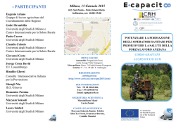 Scarica il Programma del corso