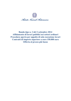 Nota illustrativa - Autorit&agrave; Nazionale Anticorruzione