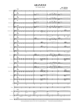 Partitura Aranjuez - Antonino Albanese