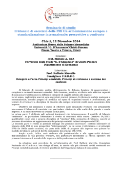 Il bilancio di esercizio delle PMI tra armonizzazione