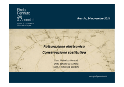 Fatturazione elettronica Conservazione sostitutiva