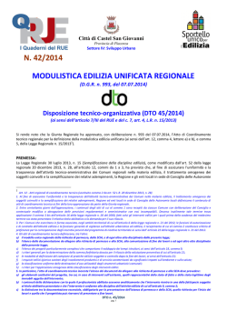 DTO 45-2014 - Comune di Castel San Giovanni
