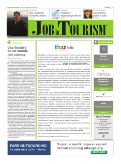 Job in Tourism