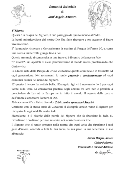 LETTERA PASQUA 2014 - Santangelo Martire