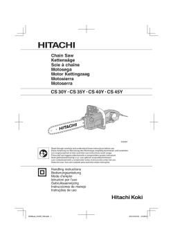 CS 30Y &bull; CS 35Y &bull; CS 40Y &bull; CS 45Y