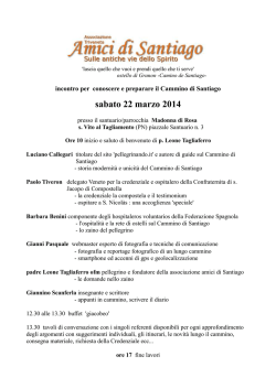 sabato 22 marzo 2014