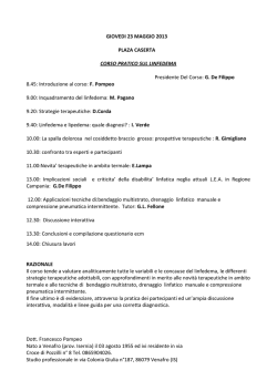 GIOVEDI 23 MAGGIO 2013 PLAZA CASERTA CORSO