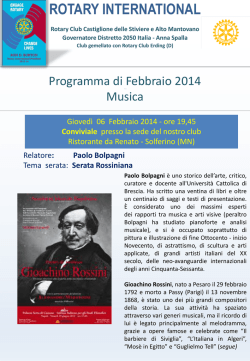 rotary international - Sito Ufficiale del Rotary di Castiglione delle