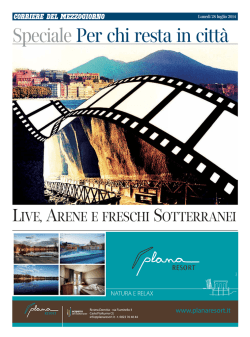 Live, arene e sotterranei Tutti gli eventi per chi resta