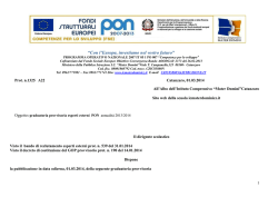 graduatoria_provv_esp_pon - IC Mater Domini