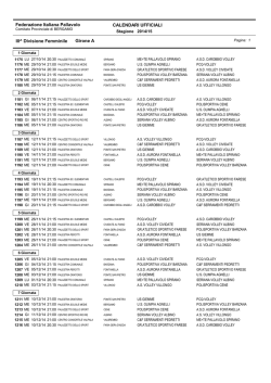 seconda parte - Federazione Italiana Pallavolo