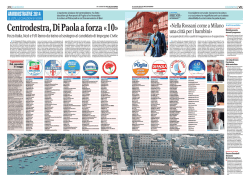 puntamento , convention il 6 maggio