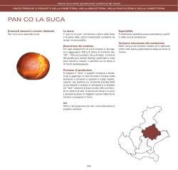 PAN CO LA SUCA - Veneto Agricoltura