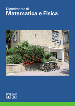 Matematica e Fisica - Servizio di hosting