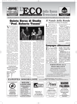 Giornale Eco - Eco della Bassa Bresciana