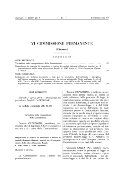 Atti Parlamentari - Governo Italiano