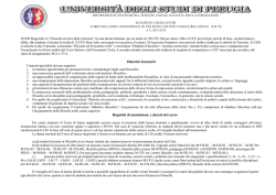 Manifesto degli Studi (A.A. 2014/15)