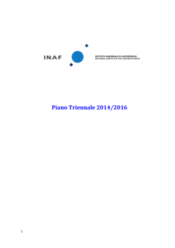 Piano Triennale 2014/2016