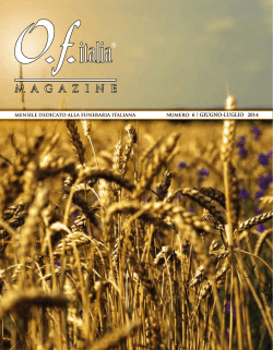 GIUGNO-LUGLIO 2014 6 - Visita il sito O.F. Italia